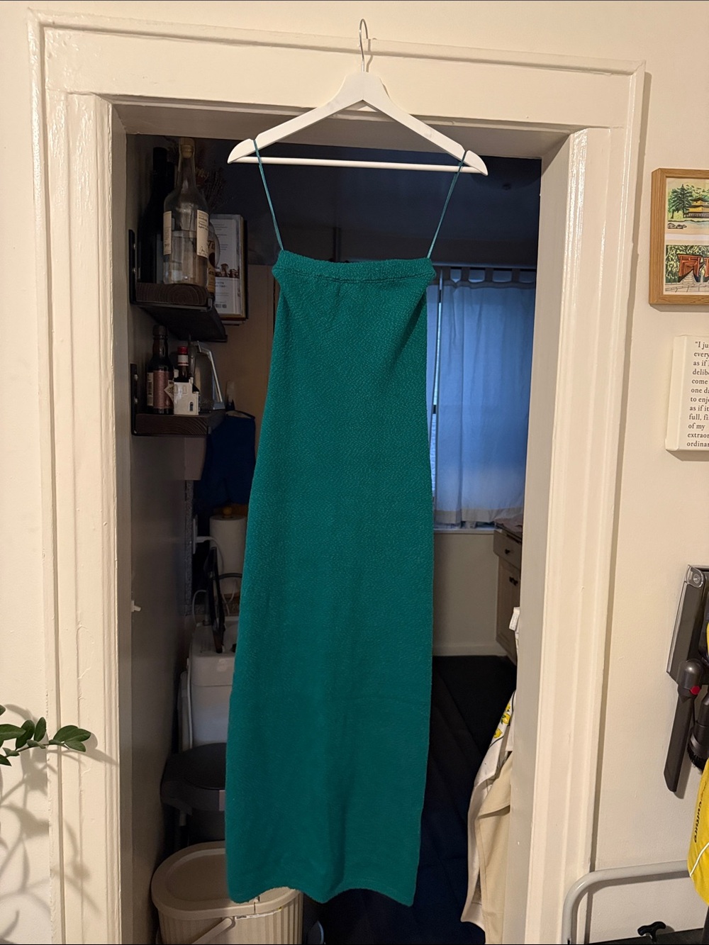 Free People Green Knit Tube Dress